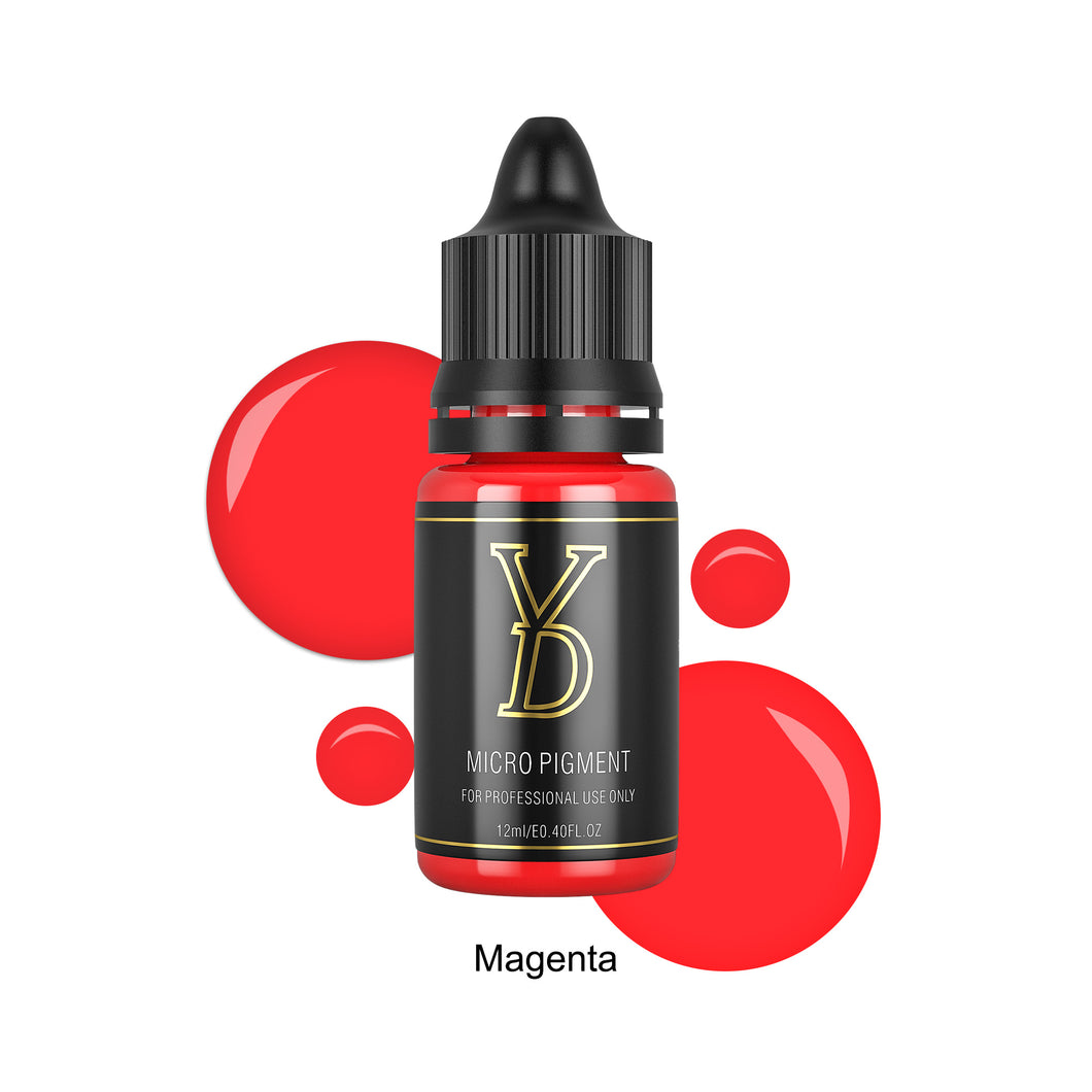 Magenta-YD Organic Liquid Lips Permanent Makeup Pigments